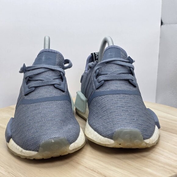 Adidas NMD R1 Raw Steel Women's Size 5.5 Blue Running Shoes (CQ2013) - Picture 2 of 9